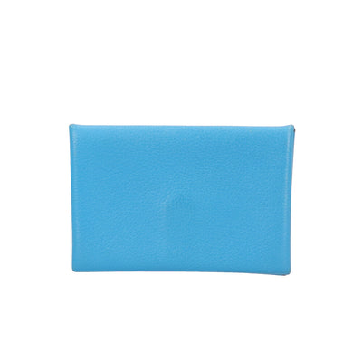 HERMES エルメス カルヴィ カードケース レザー レディース 中古