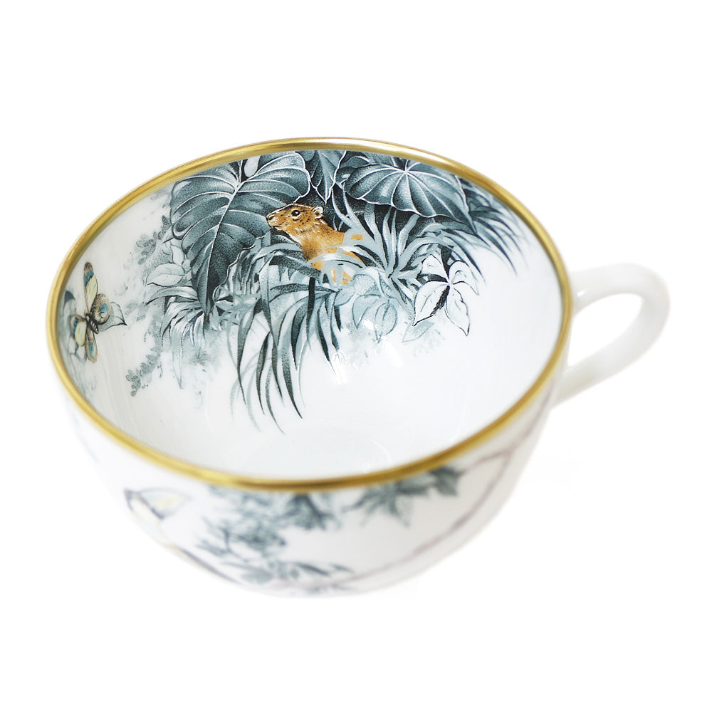 HERMES Hermes Teacup & Saucer Set Cup Ceramic Unisex Used