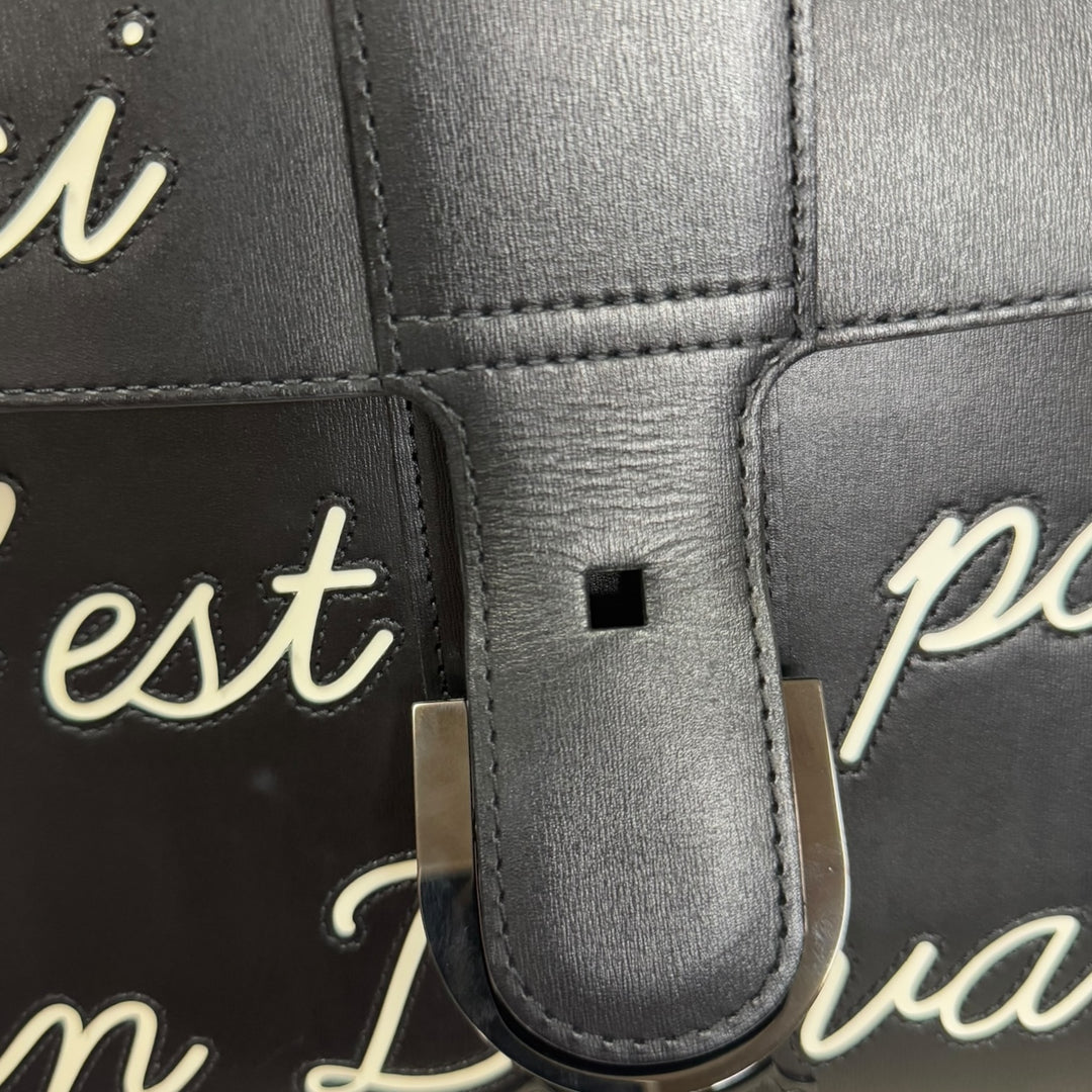 DELVAUX デルヴォー ルーモアMM ショルダーバッグ ボックスカーフ