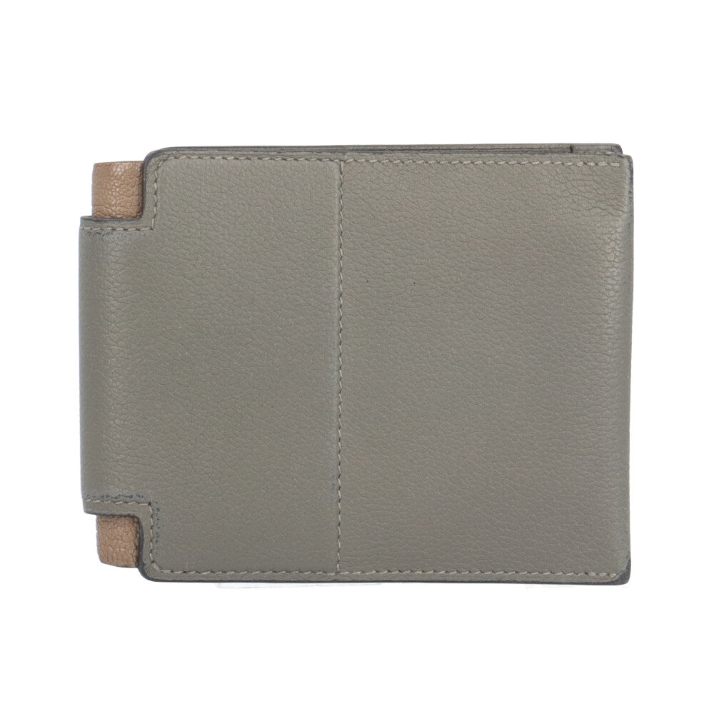 エルメス オープン24コンパクト 二つ折り財布 シェーブル メンズ HERMES  中古 R&Kリサイクルキング HERMES エルメス オープン24コンパクト 二つ折り財布 シェーブル