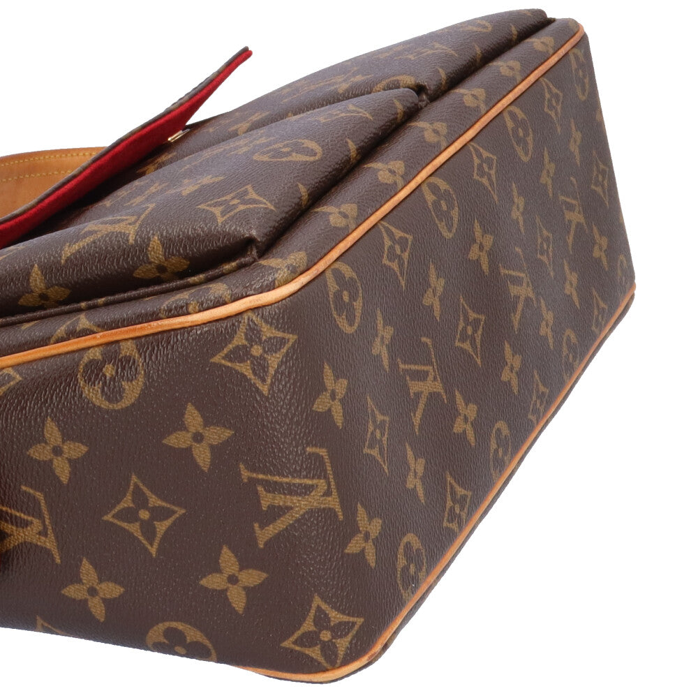 LOUIS VUITTON ルイヴィトン ヴィバシテGM モノグラム ショルダーバッグ モノグラムキャンバス ブラウン レディース 中古 –  【公式】リサイクルキング オンラインショップ