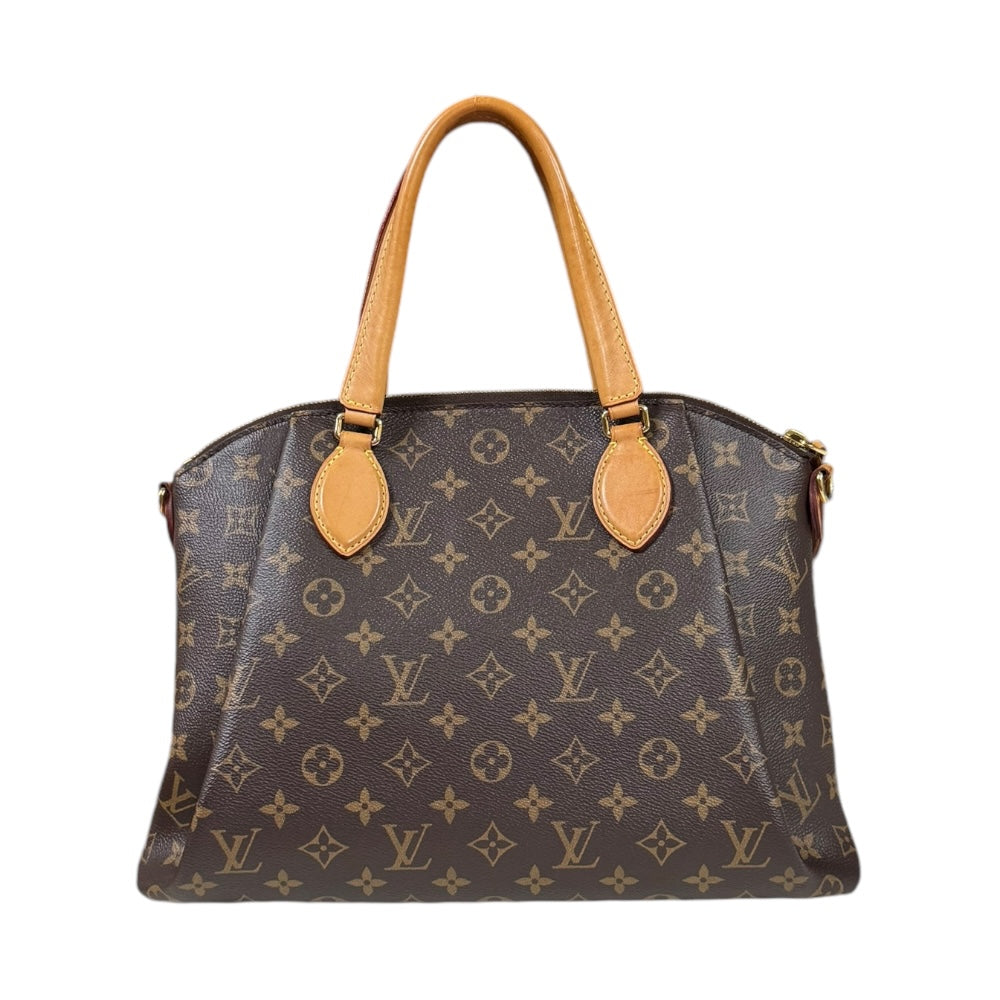 LOUIS VUITTON Louis Vuitton Robory MM Monogram Shoulder Bag Monogram Canvas Brown Ladies Used