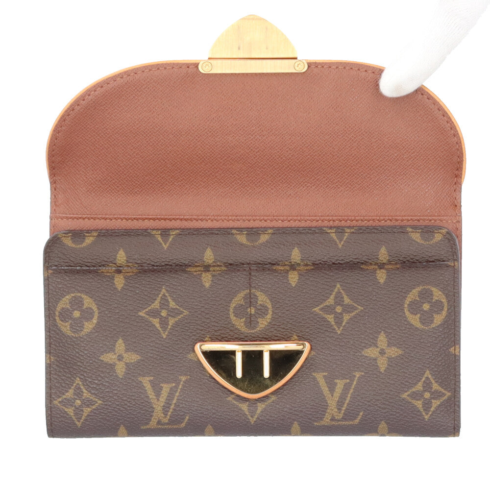 LOUIS VUITTON ルイヴィトン ポルトフォイユ ウジェニ モノグラム 長 