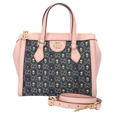 GUCCI グッチ JAPAN EXCLUSIVE フラワー刺繡 GGマーモント ショルダー