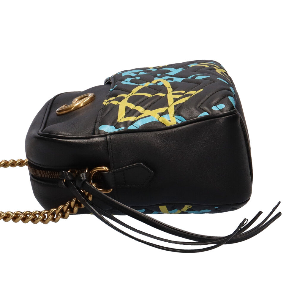 中古】 グッチ GUCCI ショルダーバッグ GGマーモント グッチゴースト