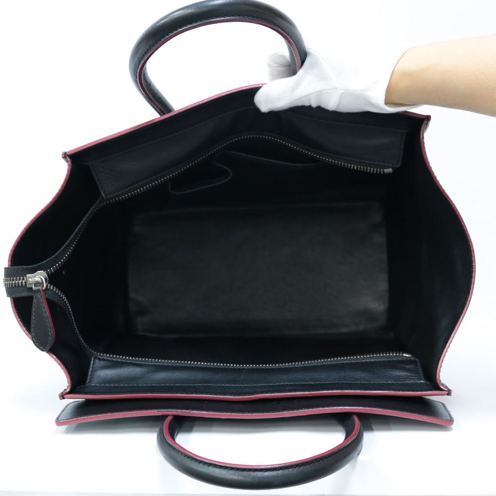 Used] CELINE Handbag Luggage Mini Luggage Black Women's [BIM