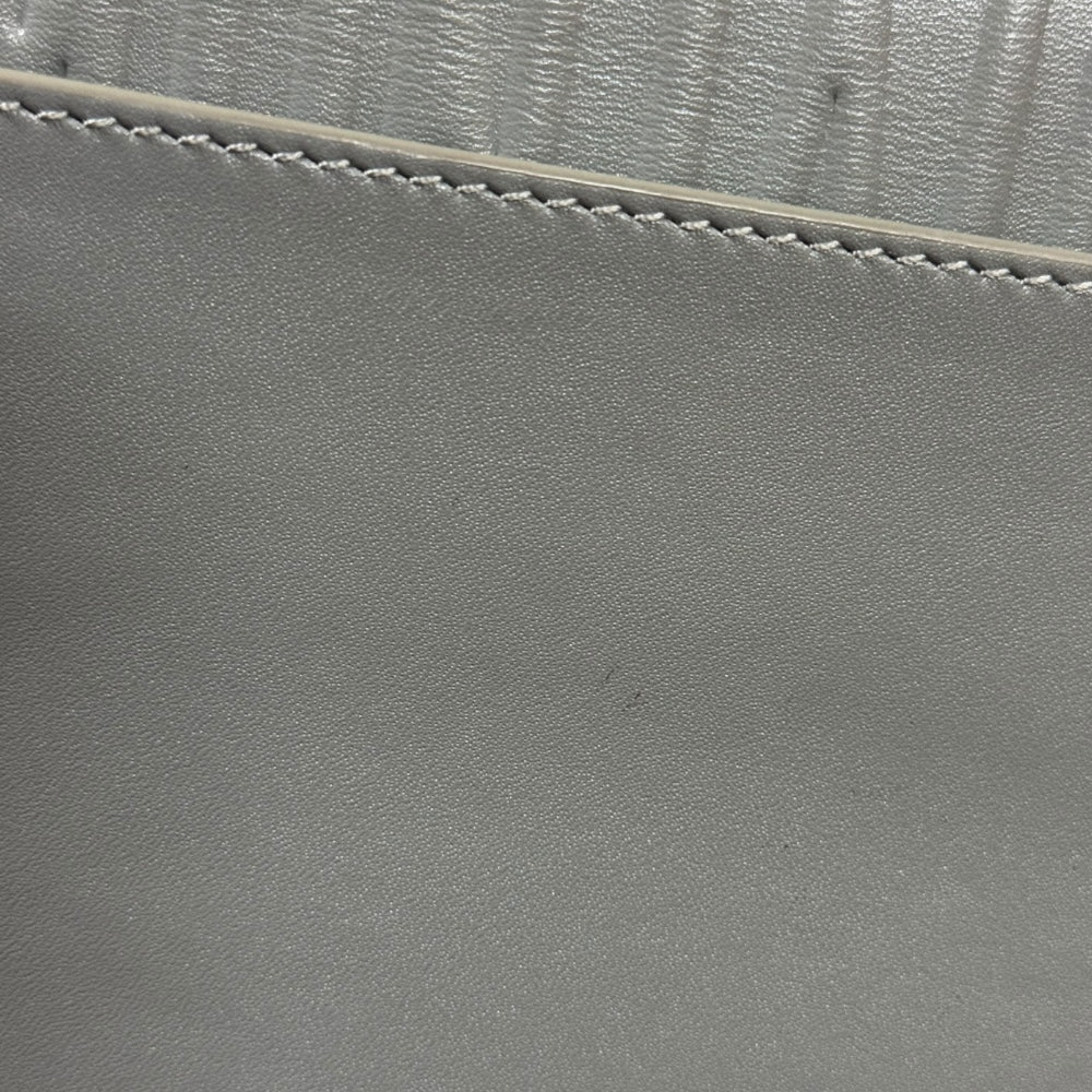 Dior ディオール ボビーミディアム ショルダーバッグ レザー グレー  