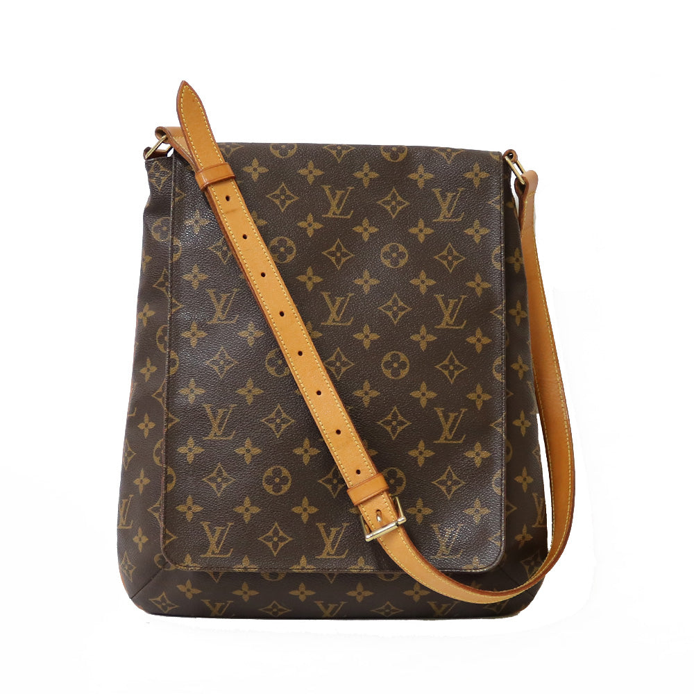 ルイヴィトン LOUIS VUITTON ミュゼット モノグラム ショルダーバッグ ブラウン ユニセックス 中古 – 【公式】リサイクルキング  オンラインショップ