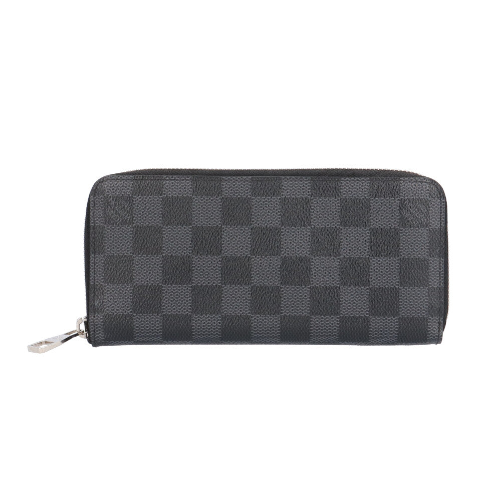 ルイヴィトン ジッピーウォレット ヴェルティカル 長財布 ダミエグラフィット 黒 LOUIS VUITTON ルイヴィトン ジッピーウォレット ヴェルティカル