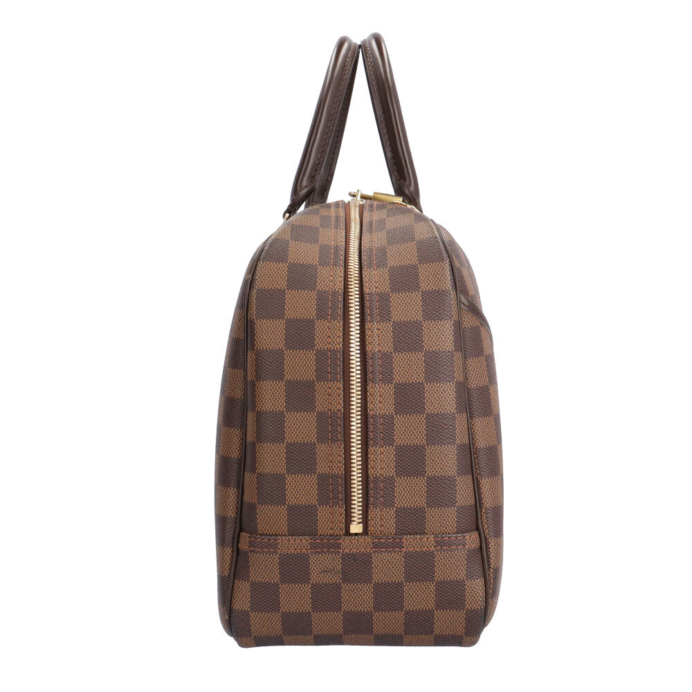 LOUIS VUITTON ルイヴィトン ドーヴィルSPオーダー ダミエ ハンドバッグ ダミエキャンバス ブラウン レディース 中古 –  【公式】リサイクルキング オンラインショップ