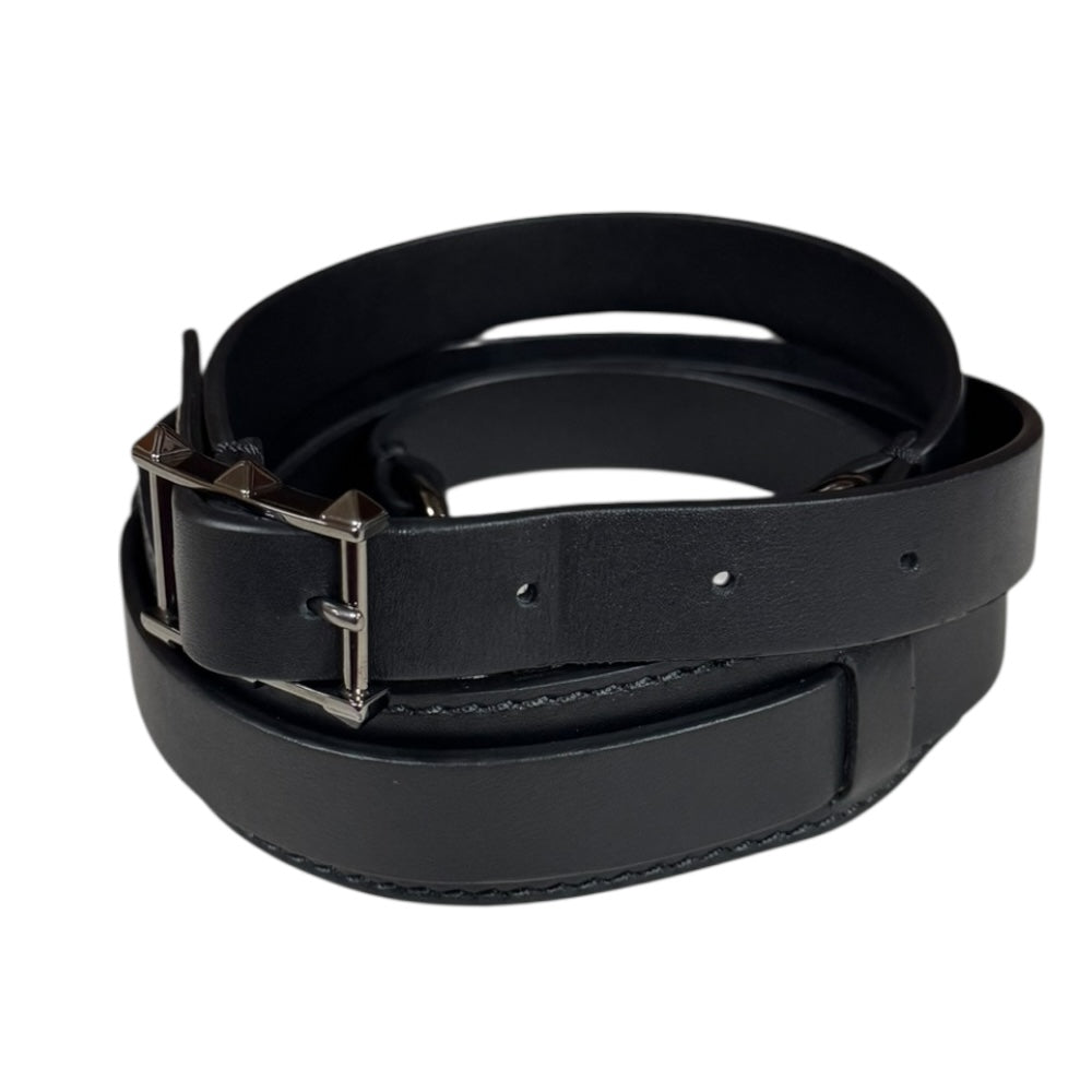 ヴァレンチノ ビジネスバッグ レザー ブラック メンズ Valentino  中古 R&Kリサイクルキング Valentino ヴァレンチノ ビジネスバッグ レザー ブラック メンズ 中古