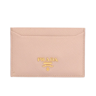PRADA プラダ サフィアーノ カードケース レザー レディース 中古