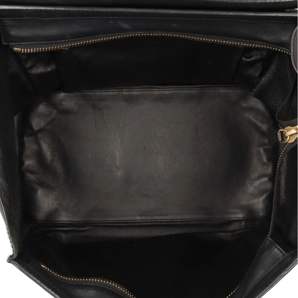 CELINE セリーヌ ラゲージ ミニショッパー ハンドバッグ レザー