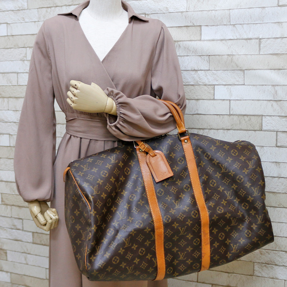 LOUIS VUITTON ルイヴィトン キーポル55 モノグラム ボストンバッグ