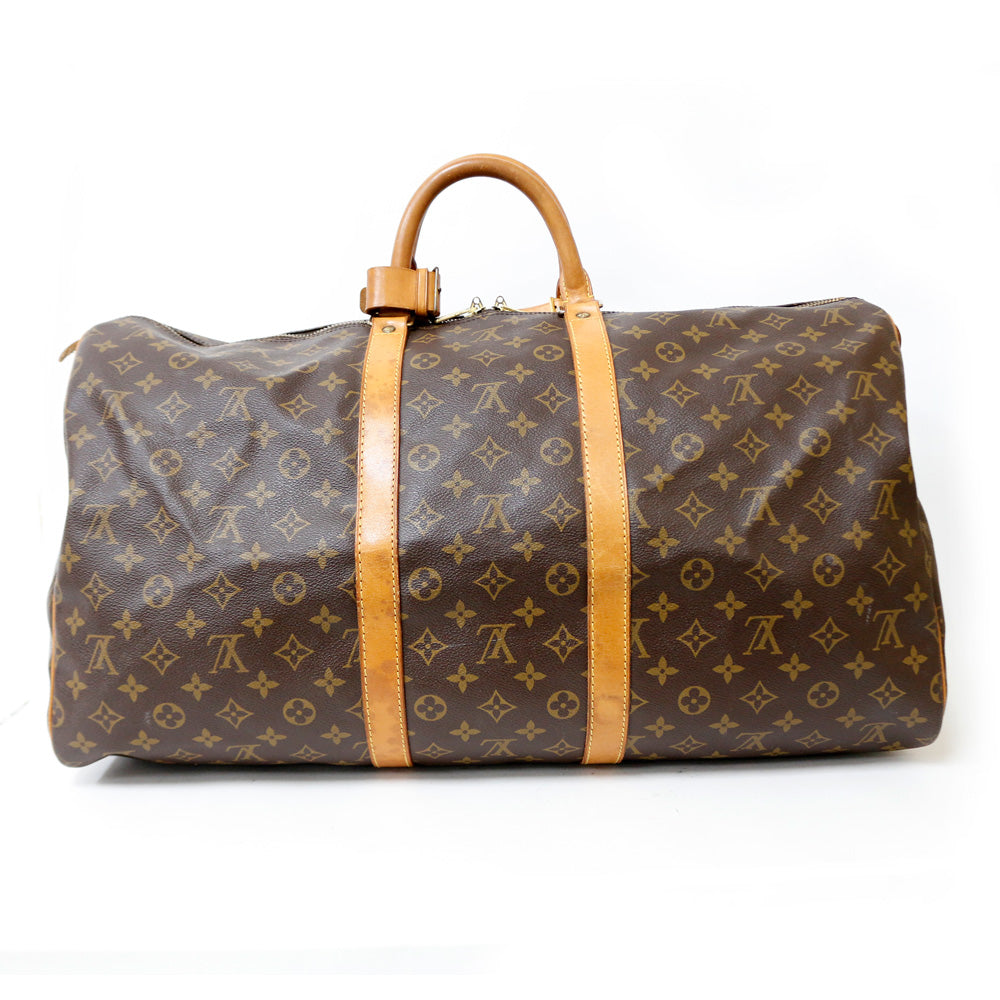 LOUIS VUITTON ルイヴィトン キーポル55 モノグラム ボストンバッグ