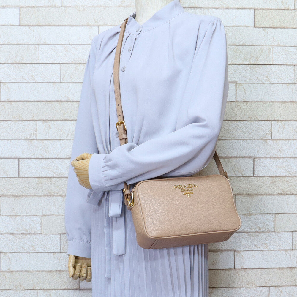 プラダ PRADA VITTELO PHENIX CIPRIA ショルダーバッグ レザー