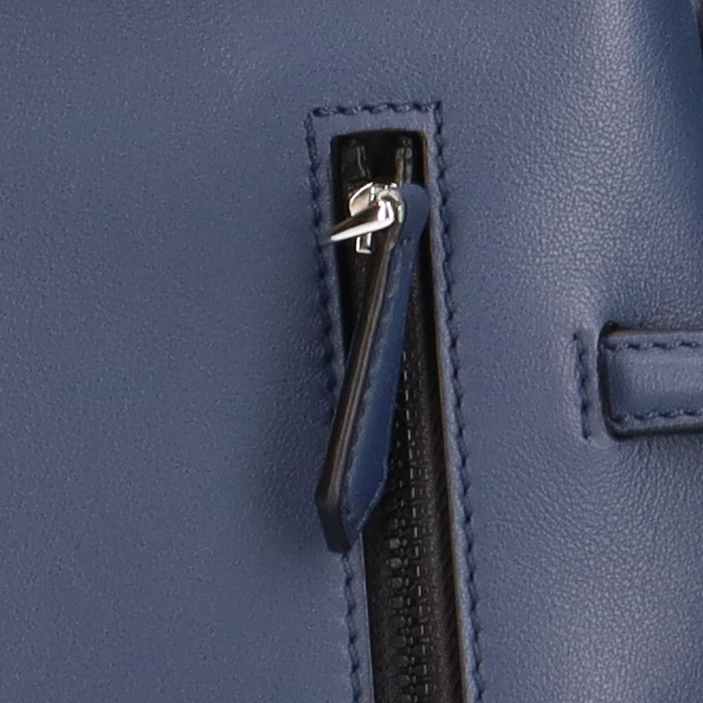 フェンディ FENDI ミニルイ ショルダーバッグ カーフ ネイビー