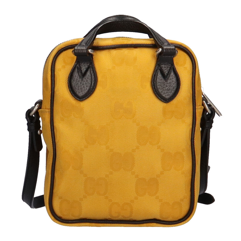 グッチ GUCCI オフザグリッド 2WAYバッグ ショルダーバッグ ハンドバッグ ナイロン/レザー イエロー/ブラック 625850 中古 新入荷 GU0616 楽天市場】【中古】 グッチ GUCCI オフザグリッド 2WAYバッグ