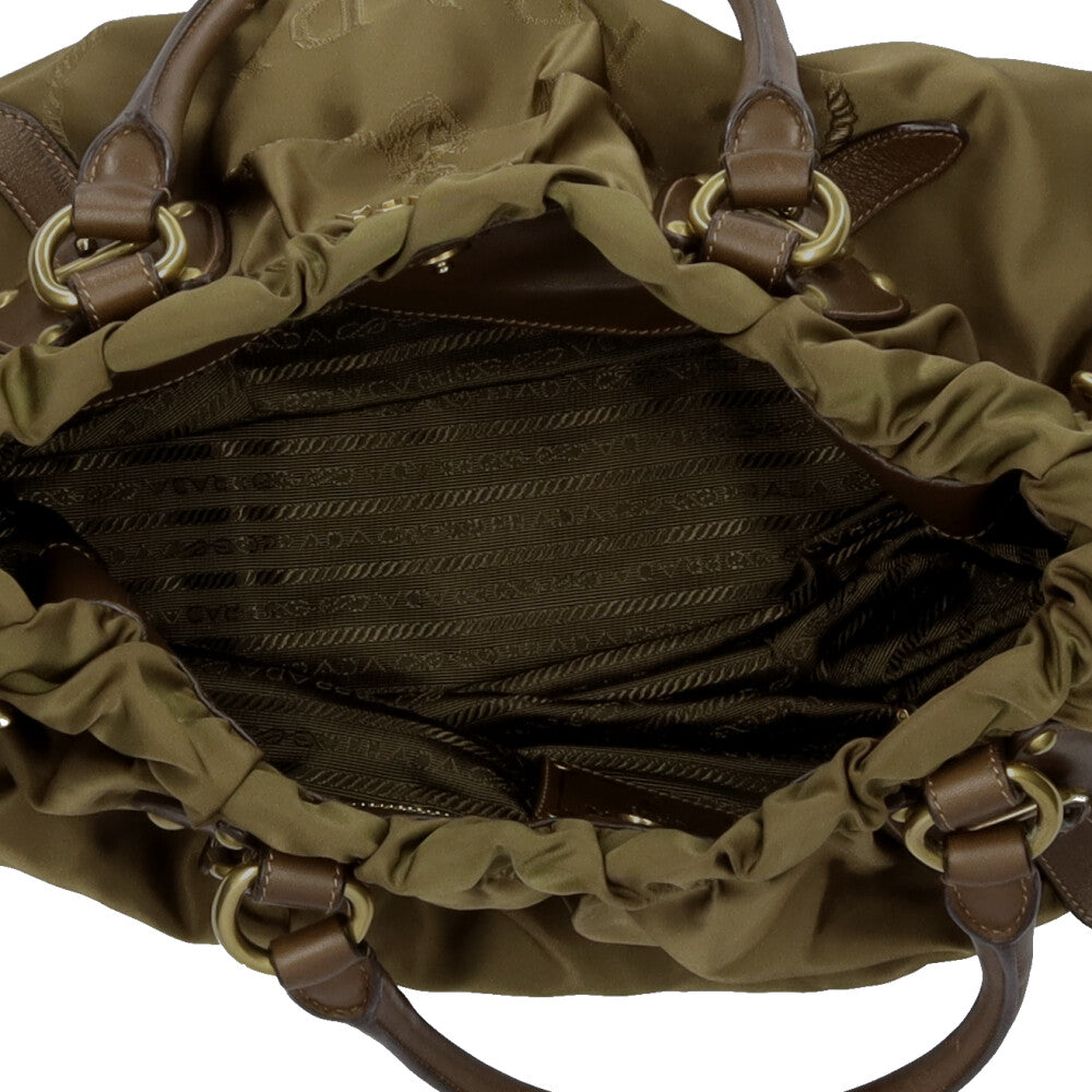 PRADA ブラウン ナイロン バッグ 楽天市場】【バッグ】PRADA プラダ ナイロン ハンドバッグ