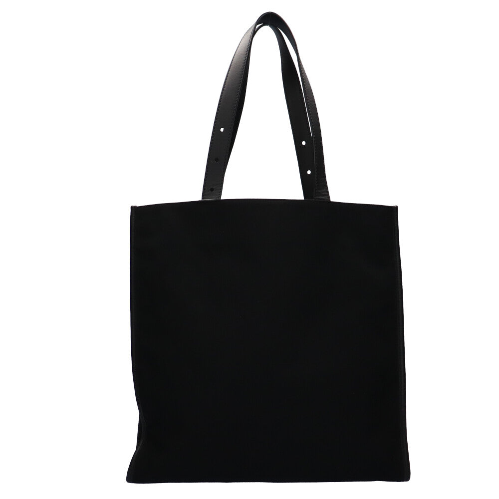 FENDI Tote Bag Canvas Black Unisex Used [36 Months Interest Free