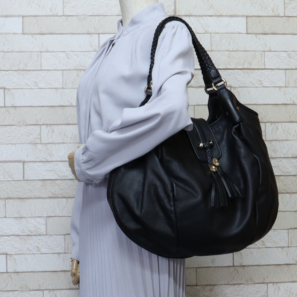 グッチ GUCCI マラケッシュ ショルダーバッグ レザー ブラック グッチ 