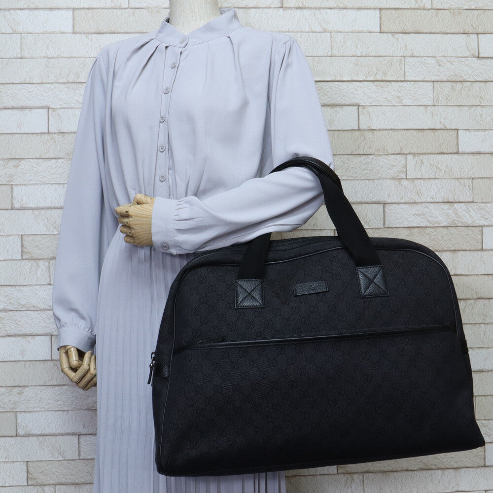 グッチ GUCCI ボストンバッグ GGキャンバス ユニセックス 中古