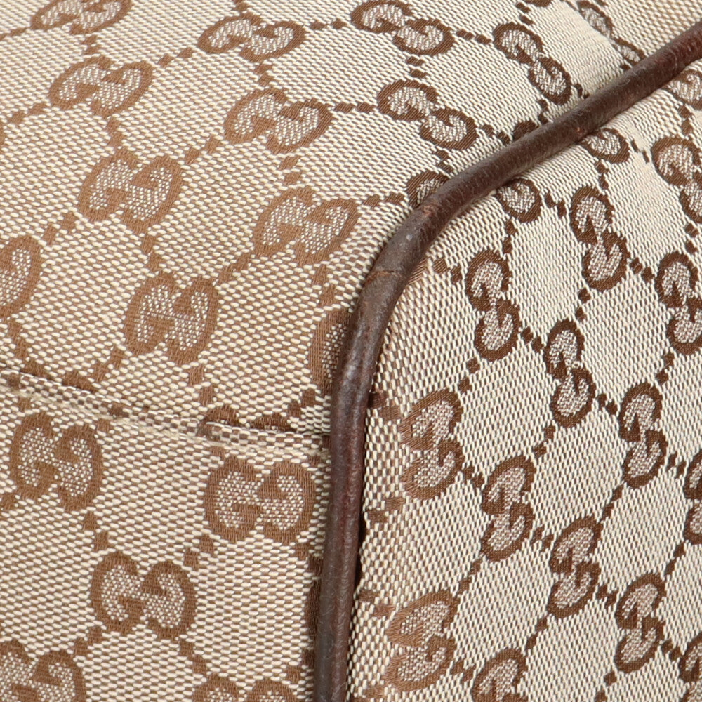 GUCCI ベージュ キャンバス GUCCI 並行輸入 グッチ ボストンバッグ GGキャンバス 449167