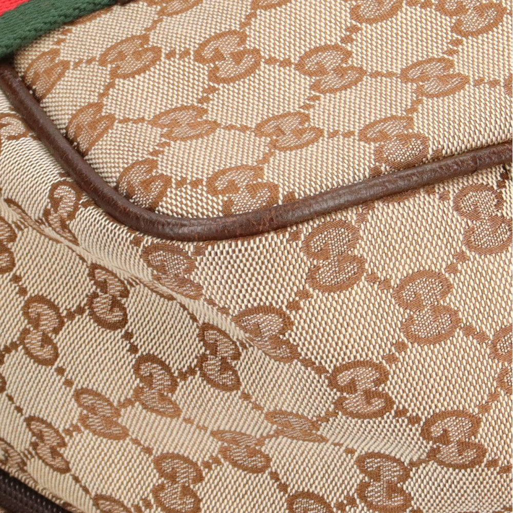 グッチ GUCCI ボストンバッグ GGキャンバス ベージュ ユニセックス