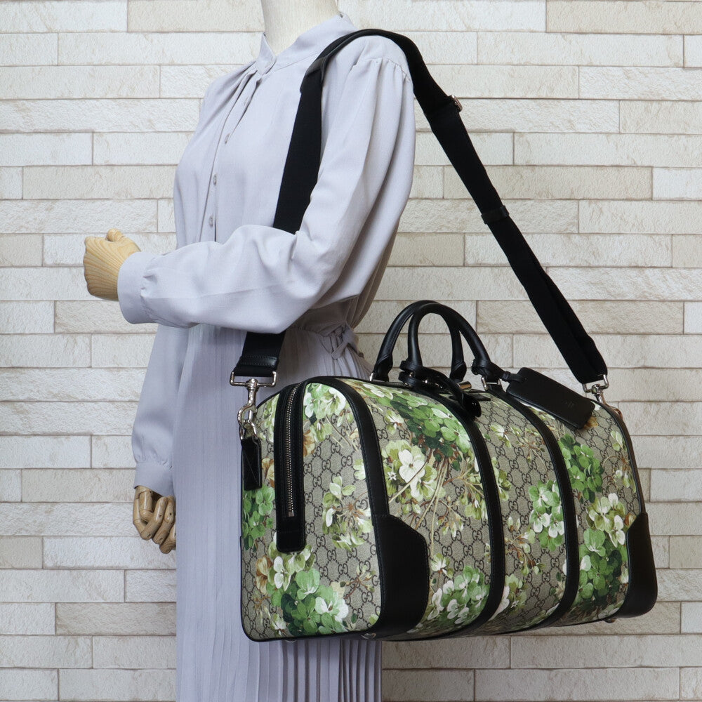 GUCCI グッチ GGブルームス ショルダーバッグ PVC ベージュ ユニ GUCCI グッチ GGブルームス ショルダーバッグ PVC ベージュ ユニ