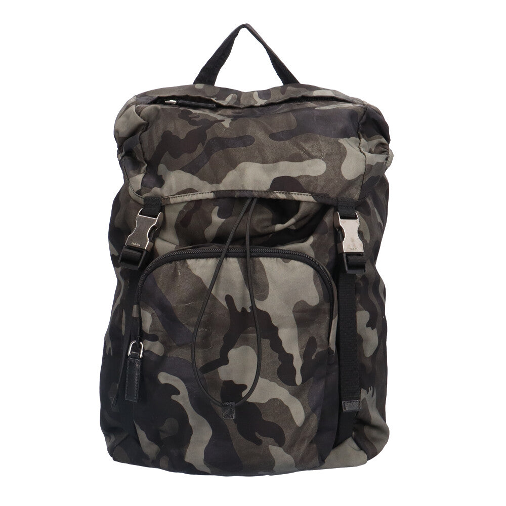 PRADA Prada Camouflage Backpack/Daypack Nylon Men's Used – 【公式