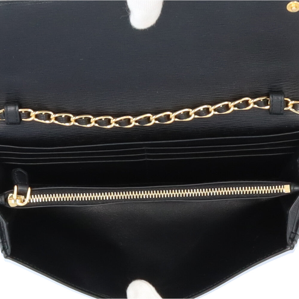 PRADA プラダ ウォレットチェーン レザー レディース 中古 – 【公式