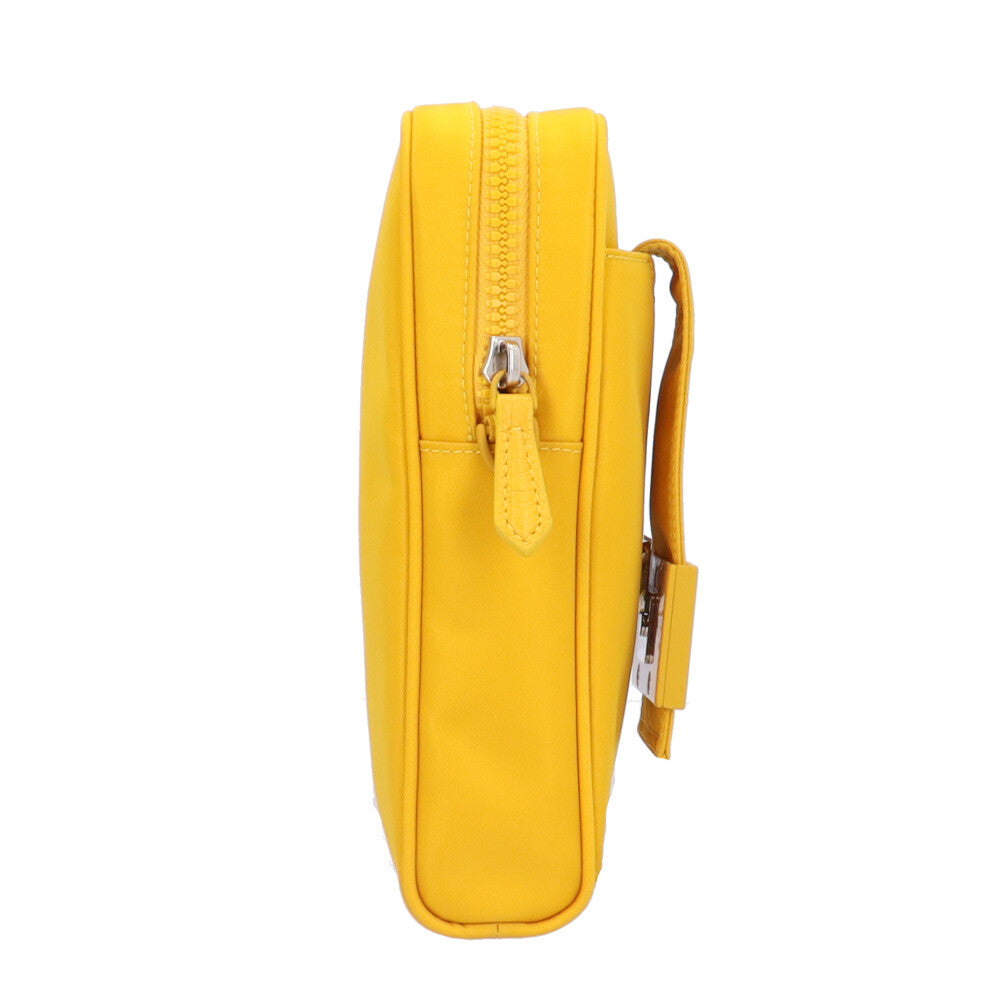 FENDI イエロー ショルダーバッグ FENDI フェンディ ショルダーバッグ ナイロン イエロー レディース
