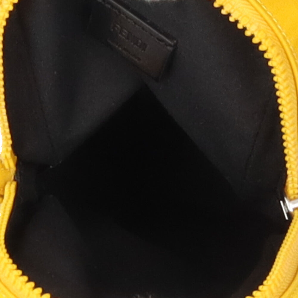 FENDI フェンディ ショルダーバッグ ナイロン イエロー レディース