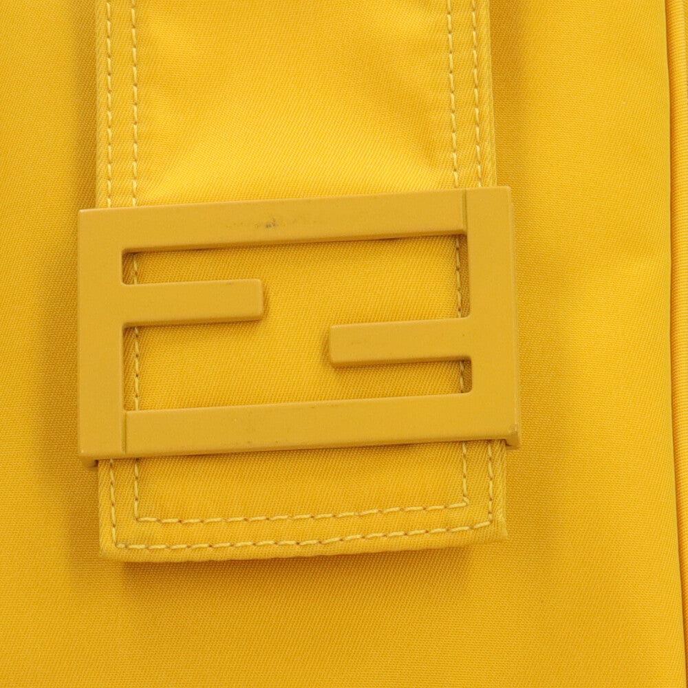 FENDI フェンディ ショルダーバッグ ナイロン イエロー レディース