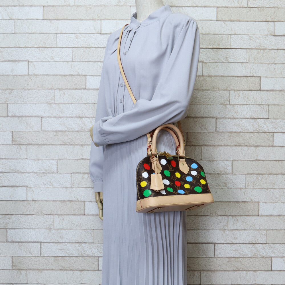 LOUIS VUITTON ルイヴィトン アルマBB 草間彌生コラボ モノグラム