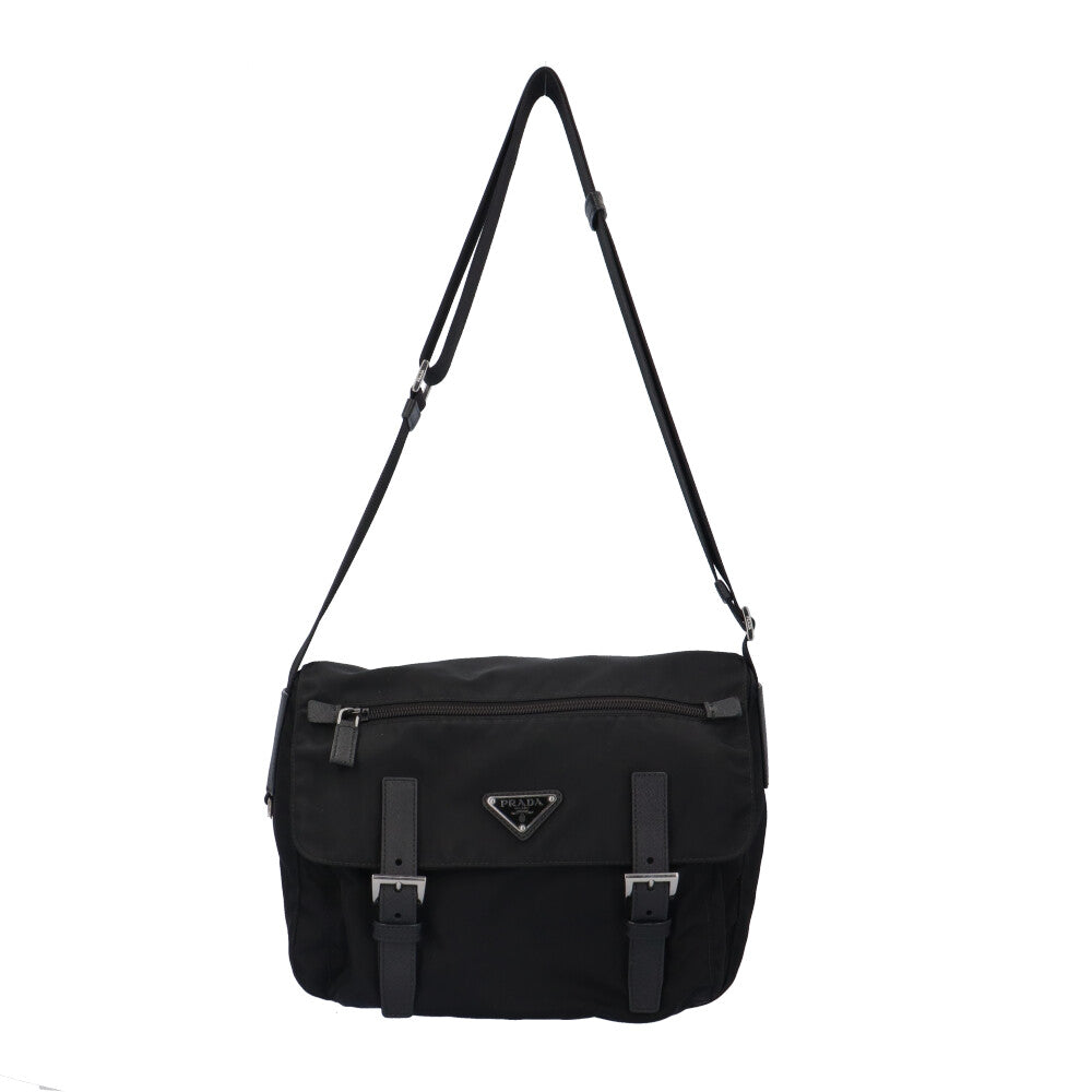 PRADA Prada Shoulder Bag Nylon Black Unisex Used – 【公式