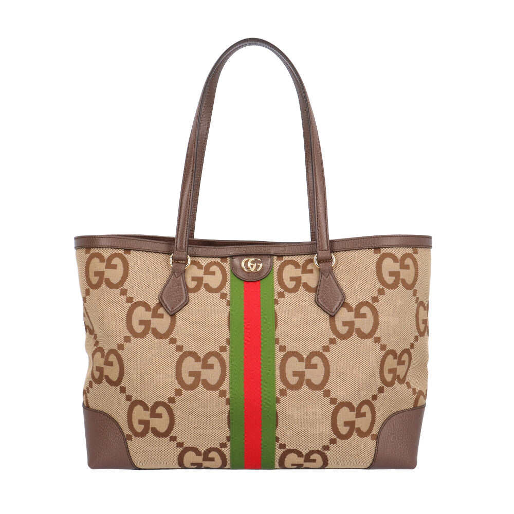 GUCCI グッチ ジャンボGG オフィディア トートバッグ キャンバス ベージュ レディース 中古 【ショッピングローン36回無金利対象】 –  【公式】リサイクルキング オンラインショップ