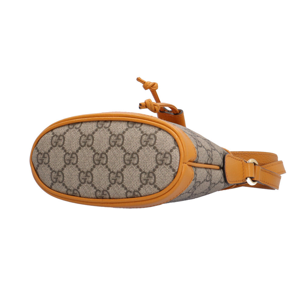 Gucci GGキャンバス EXO KAI ベアプリント ショルダーバッグ Gucci GGキャンバス EXO KAI ベアプリント ショルダーバッグ