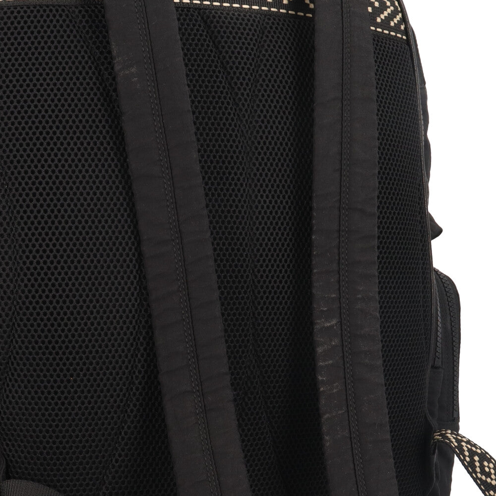 GUCCI 1980s patch embroidery backpack/daypack nylon men's used