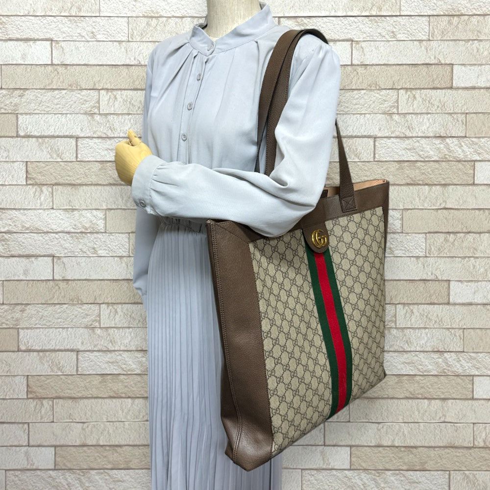 GUCCI グッチ オフディア トートバッグ GGスプリームキャンバス ベージュ ユニセックス 中古 – 【公式】リサイクルキング オンラインショップ