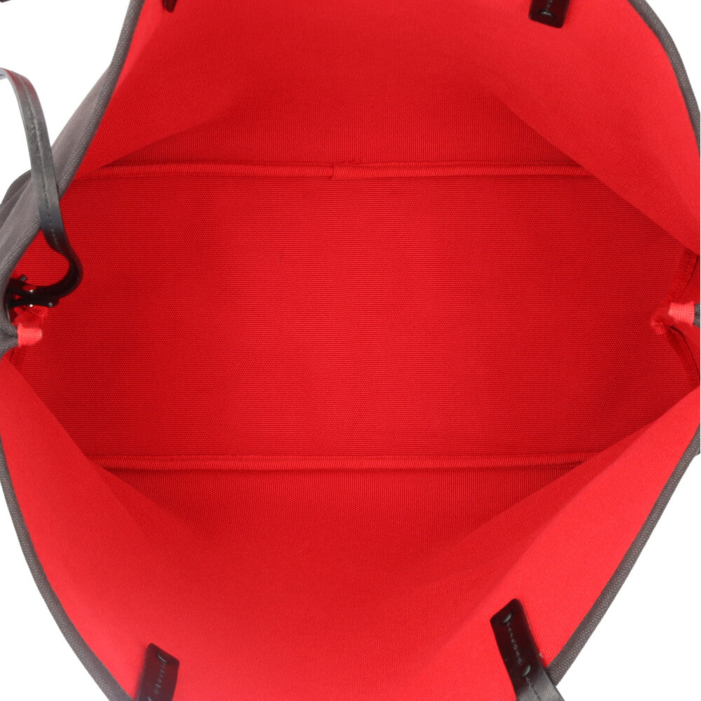 PRADA プラダ ロボット トートバッグ キャンバス ブラック ユニ