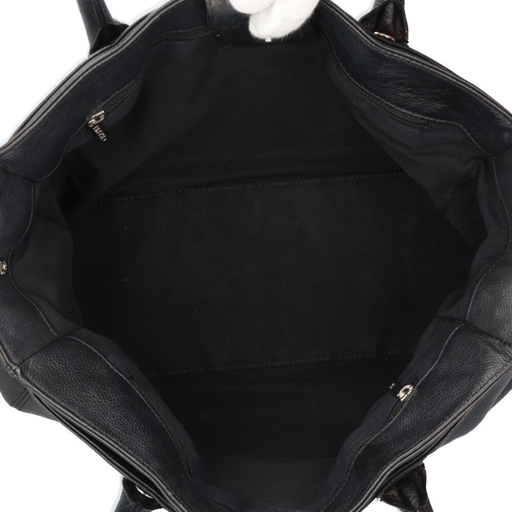 CHANEL エグゼクティブトートバッグ！送料無料 CHANEL シャネル エグゼクティブ トートバッグ レザー ブラック