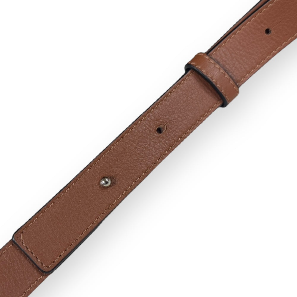 LOEWE ロエベ ハンモック スモール ショルダーバッグ レザー ブラウン