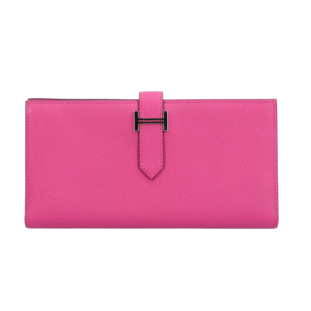 HERMES エルメス ベアンスフレ 長財布 ヴォーエプソン レディース 中古