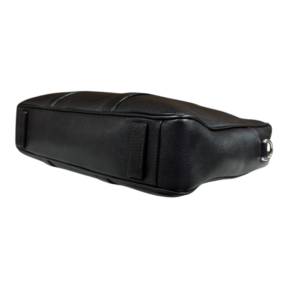 PRADA プラダ ビジネスバッグ レザー ブラック メンズ 中古 – 【公式