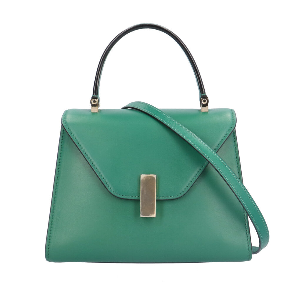 Valextra ヴァレクストラ ダークグリーン ショルダーバッグ Women's Green Luxury Leather shoulder bag | Valextra Tric Trac