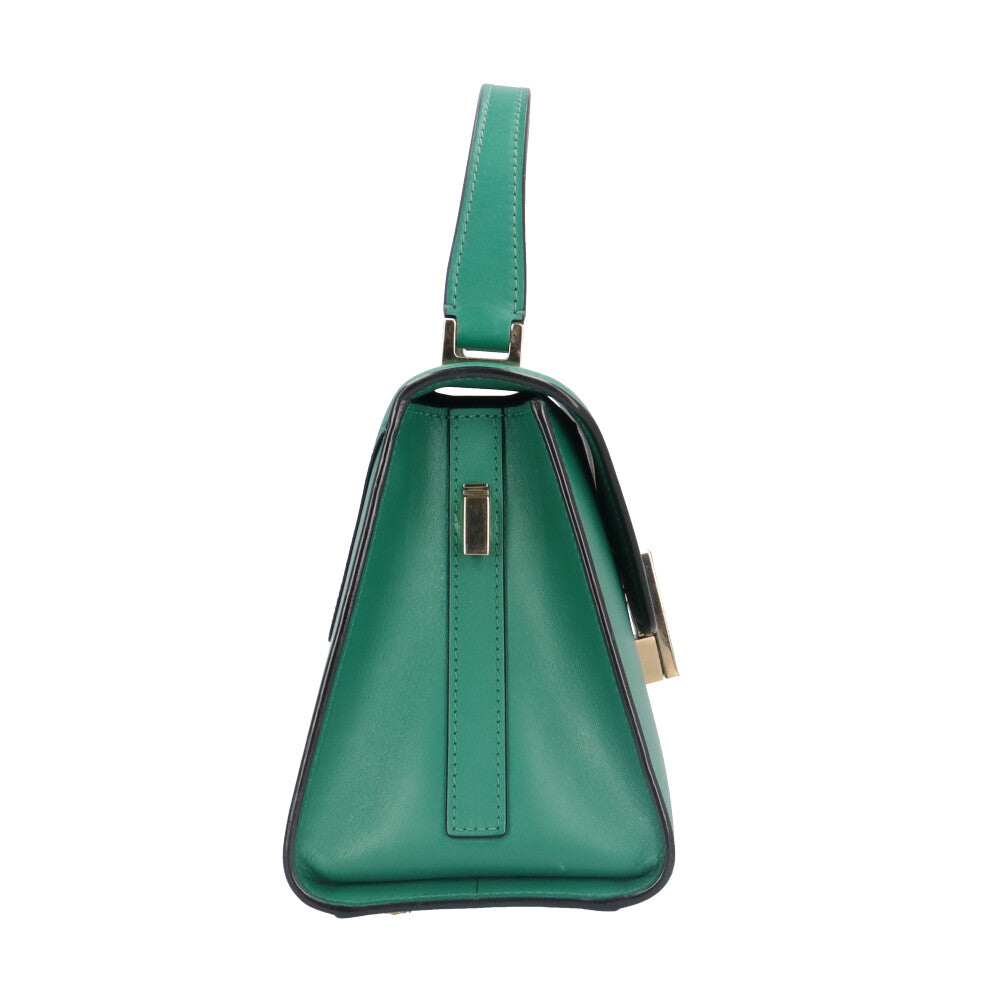 Valextra ヴァレクストラ ミニイジィデ ショルダーバッグ レザー