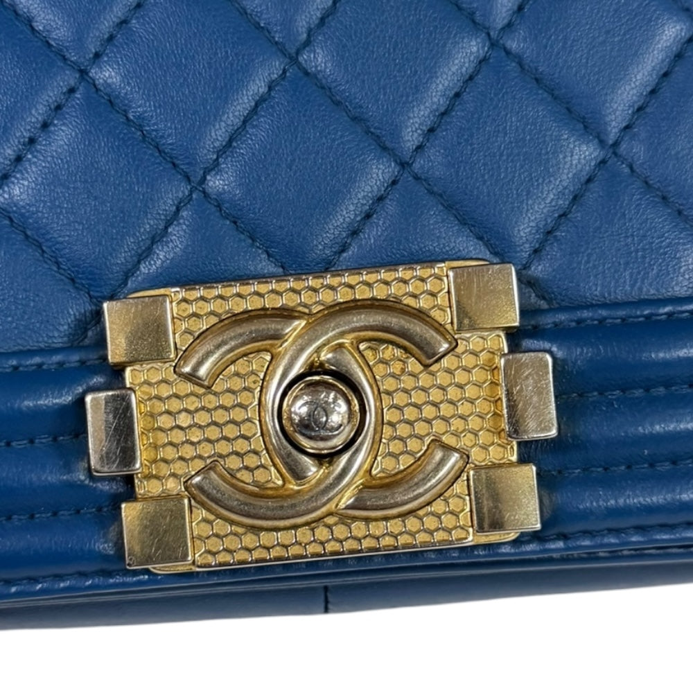 CHANEL シャネル ボーイシャネル28 ショルダーバッグ レザー