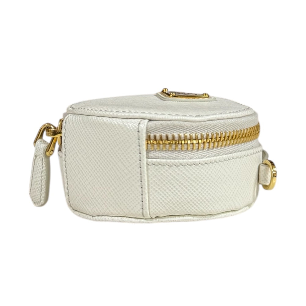 PRADA プラダ ショルダーバッグ トライアングル クロシェ ミニポーチ付