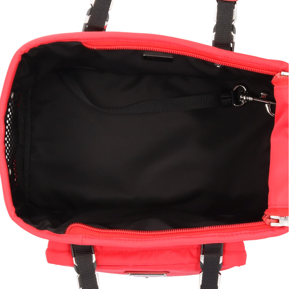 PRADA プラダ ペットバッグ ショルダーバッグ リナイロン レッド